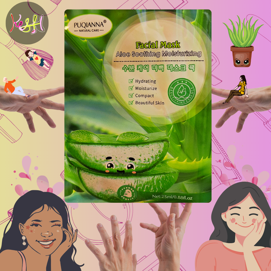 Hydrating & Whitening Masks -Anti wrinkle-moisturizer with aloe vera extract-Deep hydrating-Spot lightening-cleanse pores-radiant skin-Nourishes skin