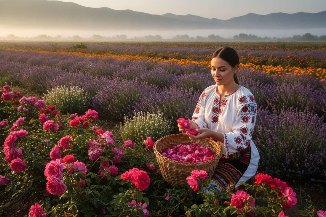 Bulgarian rose fields inspire natural skincare routines with affordable beauty from Bulgaria