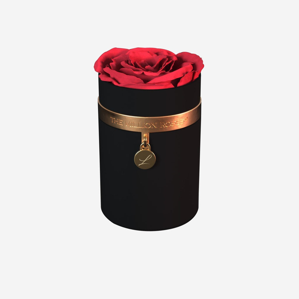 One in a Million™ Round Black Box | Charm Edition | Coral Rose
