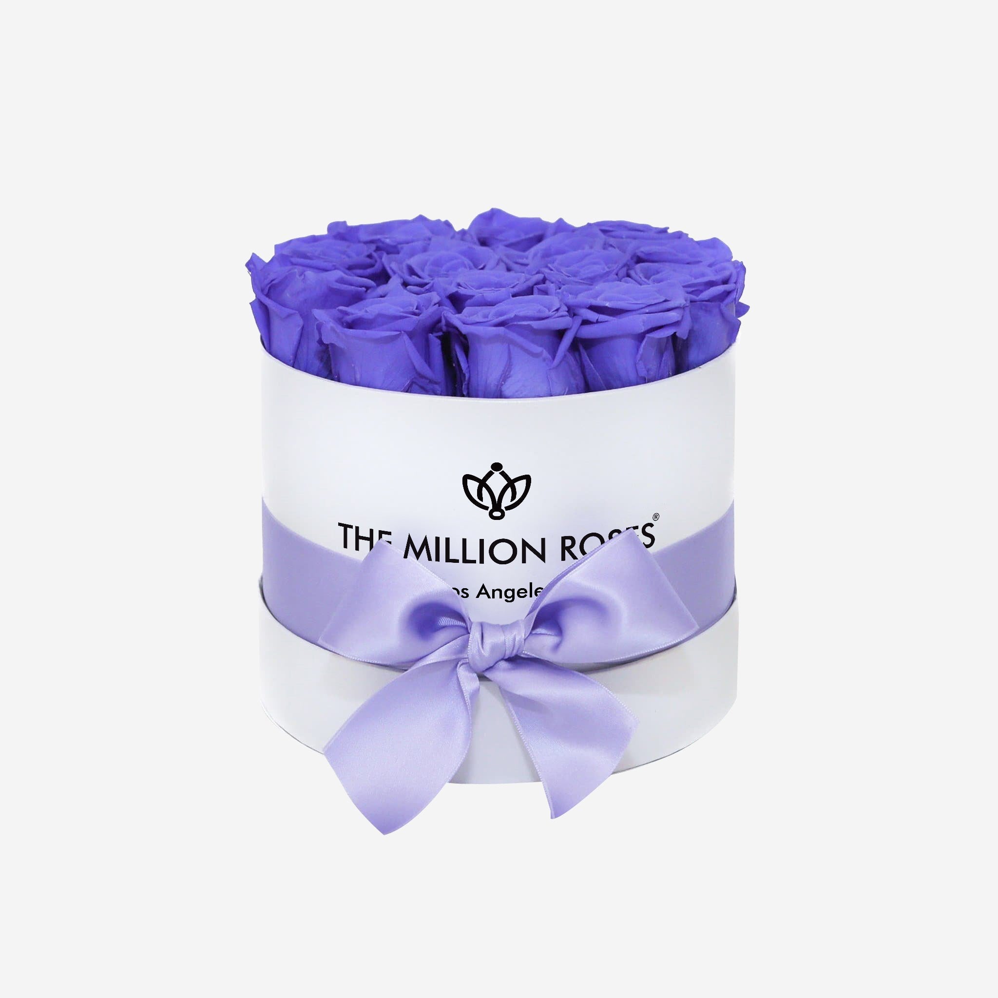 Classic White Box | Violet Roses