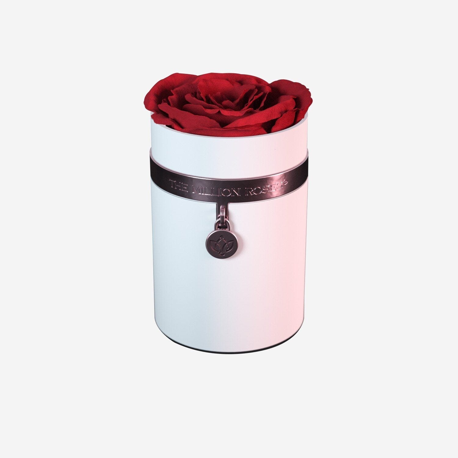 One in a Million™ Round White Box | Charm Edition | Red Rose
