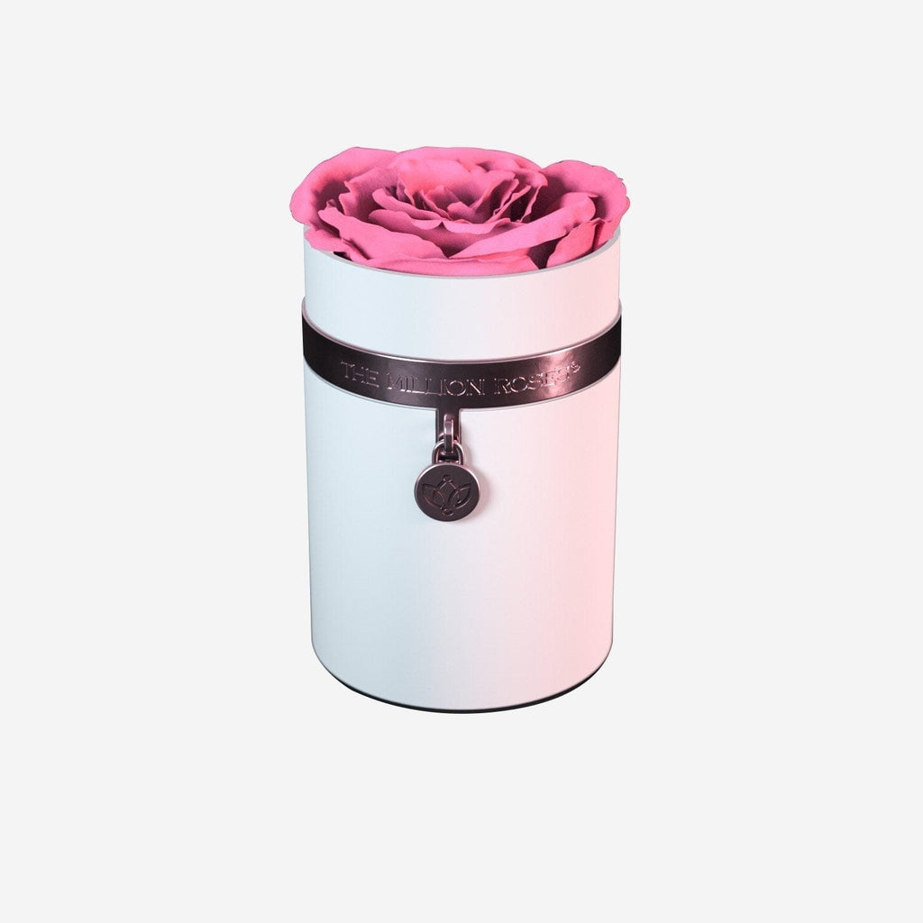 One in a Million™ Round White Box | Charm Edition | Pink Rose