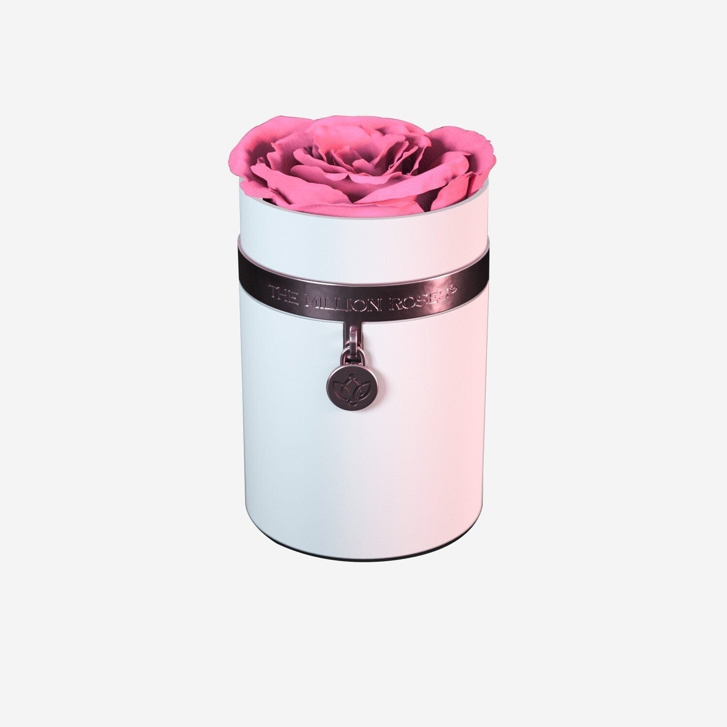 One in a Million™ Round White Box | Charm Edition | Pink Rose