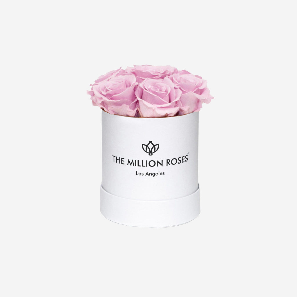 Basic White Box | Light Pink Roses
