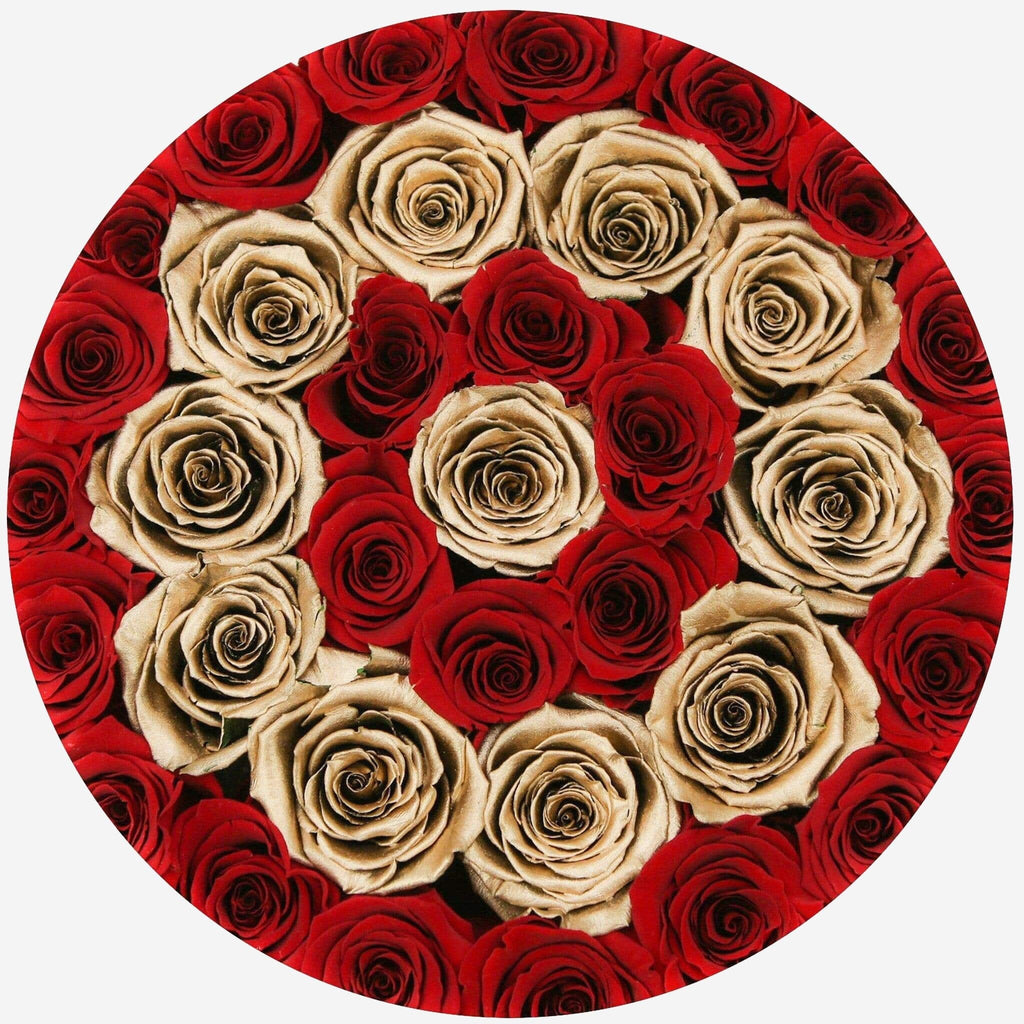Supreme Black Box | Red & Gold Roses | Target