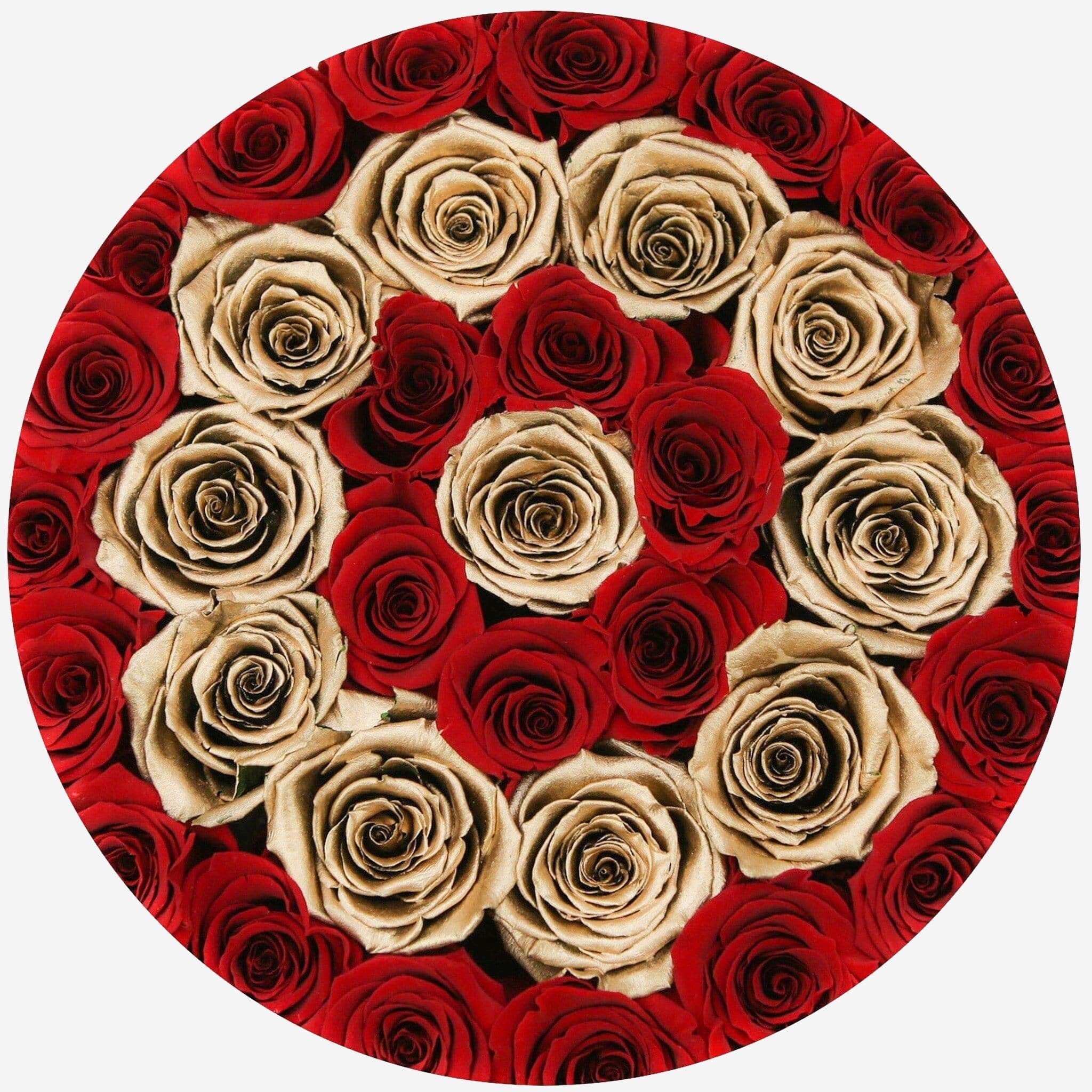 Supreme Black Box | Red & Gold Roses | Target