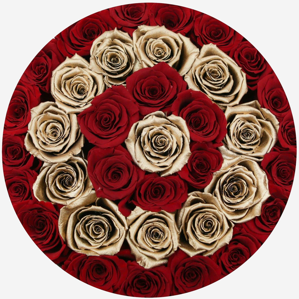 Supreme White Box | Red & Gold Roses | Target