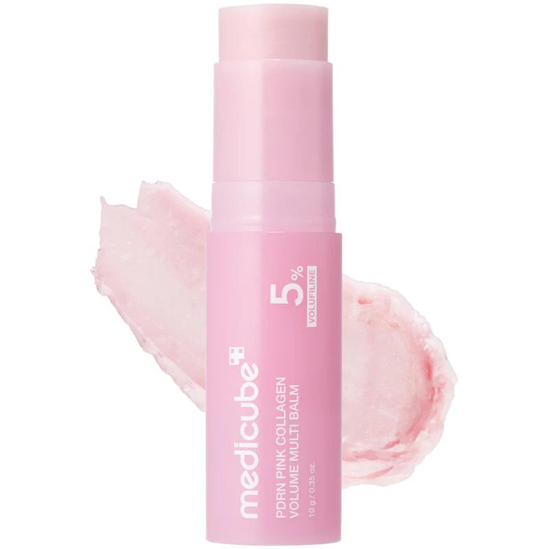 Pink Kavira product with a swatch on a white background