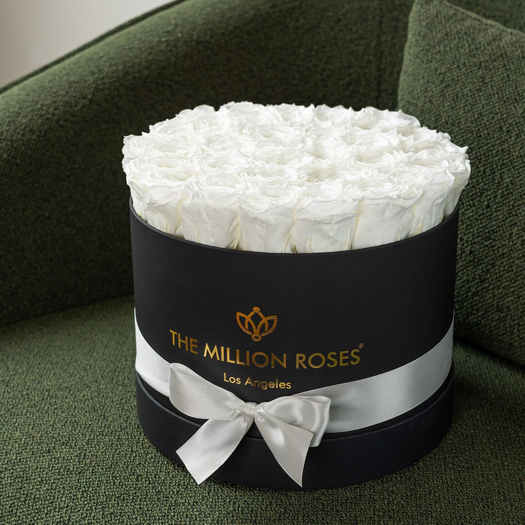 Supreme Black Box | White Roses