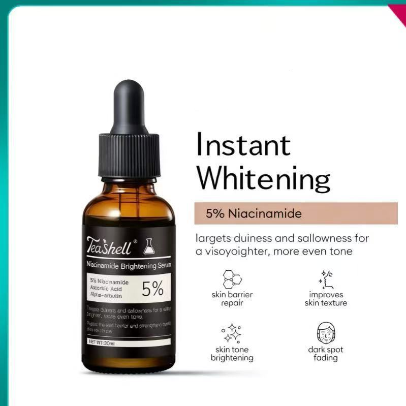 Niacinamide Brightening Serum 30ml - Dark Spot Corrector, Pore Minimizing Vitamin B3 Serum for Even Skin Tone & Hydrated Glow (The Miracle Serum)
