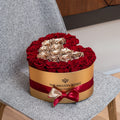Heart Gold Box | Black Label Edition | Red & Gold Roses