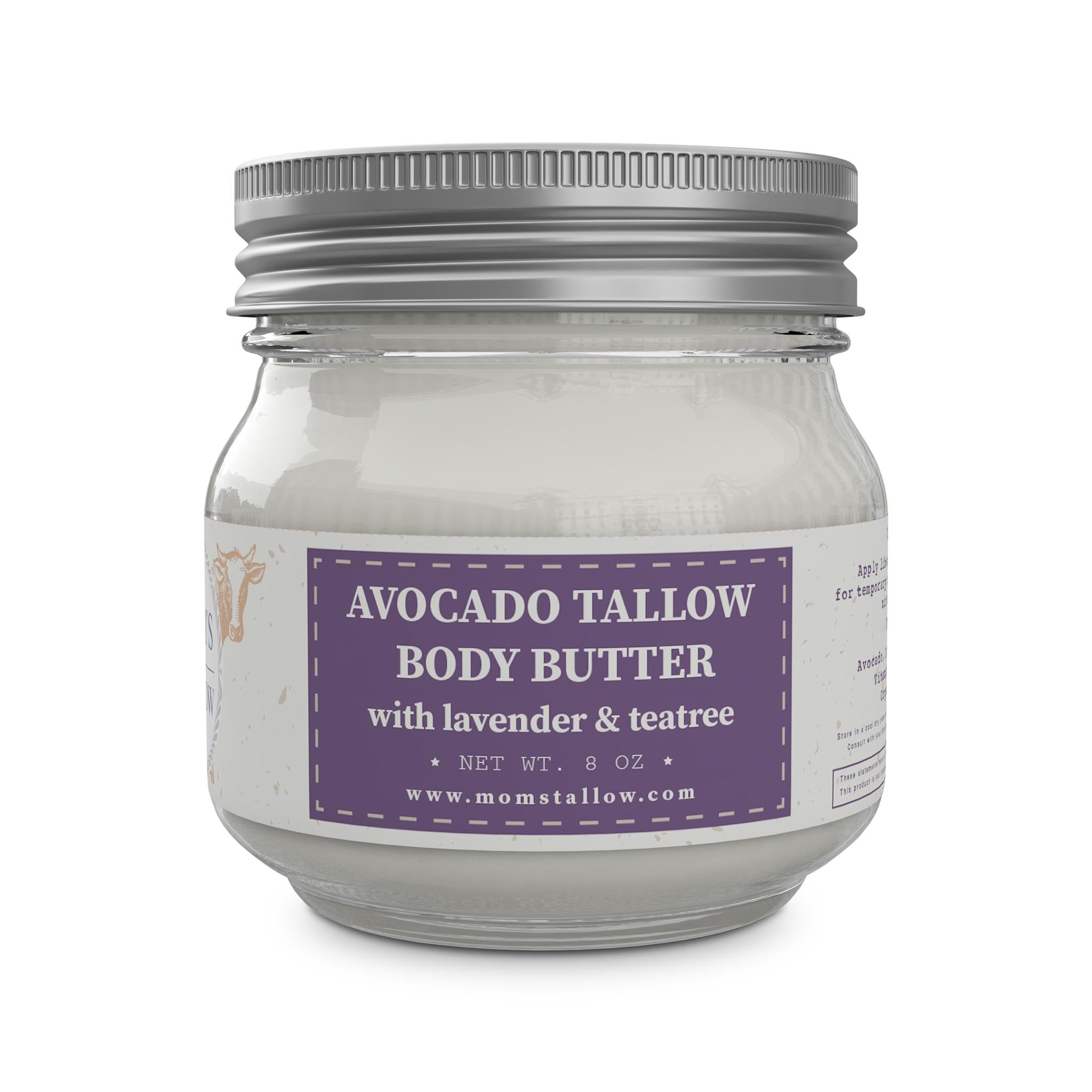 Avocado Tallow Body Butter (8 oz)