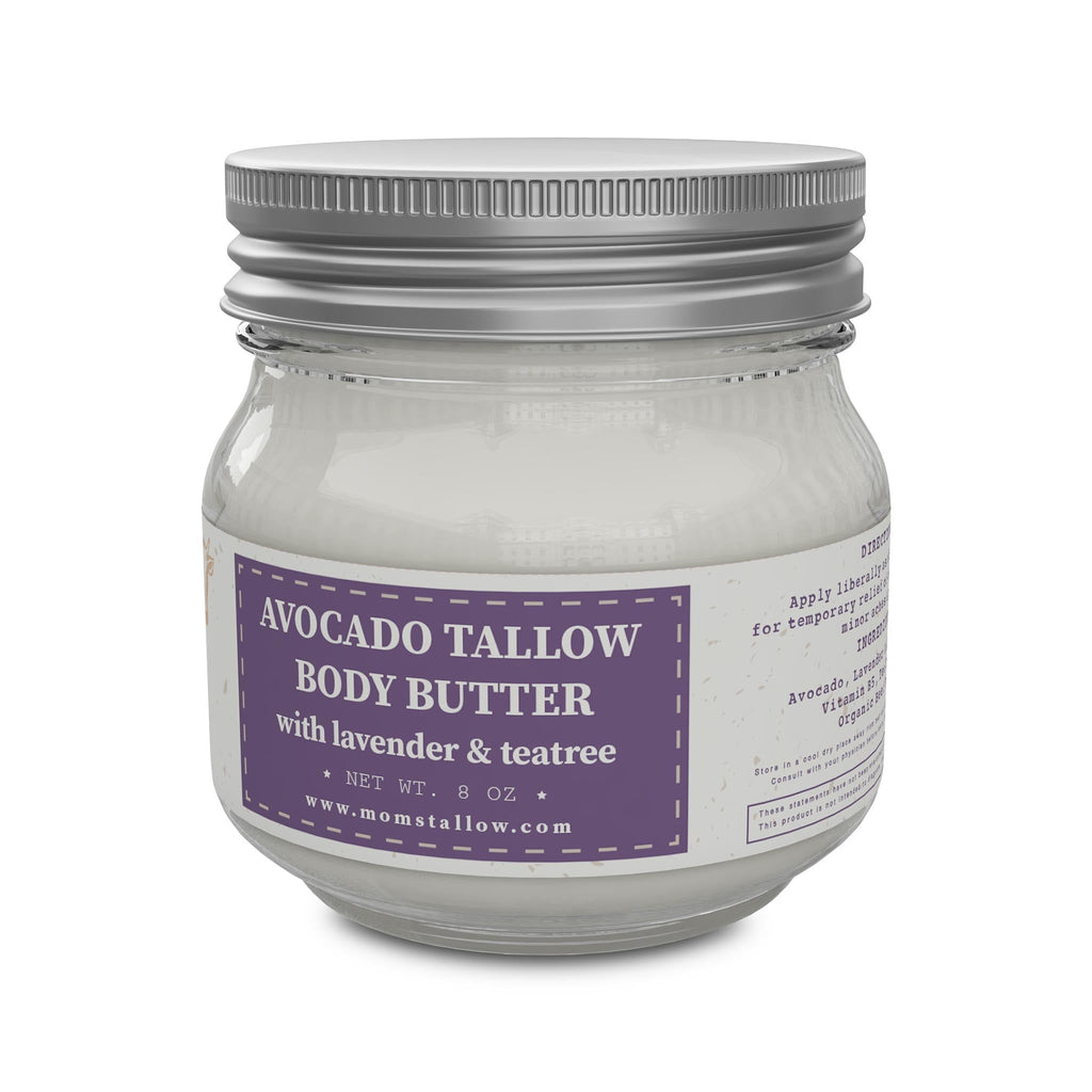 Avocado Tallow Body Butter (8 oz)