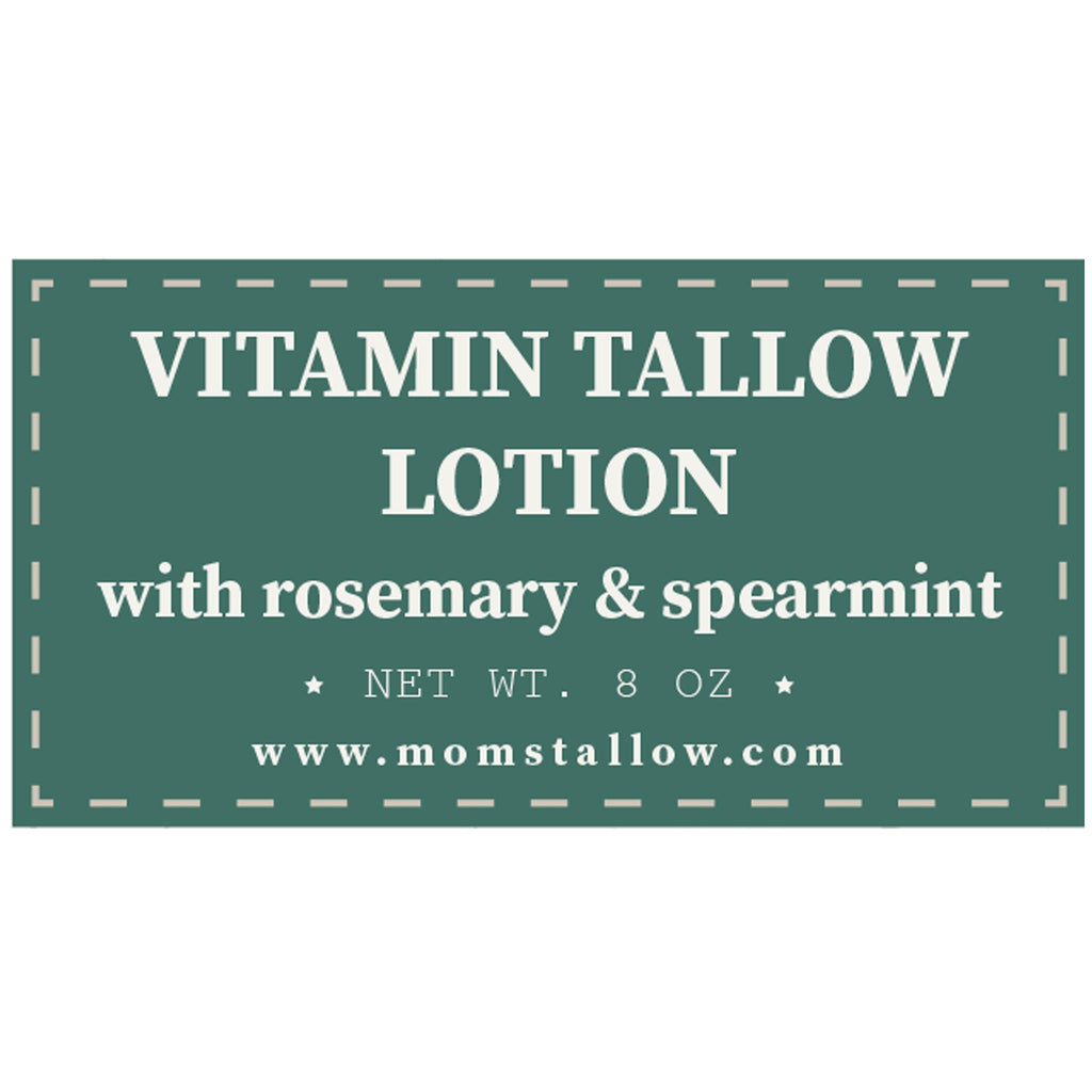 Vitamin Tallow Lotion (8 oz)