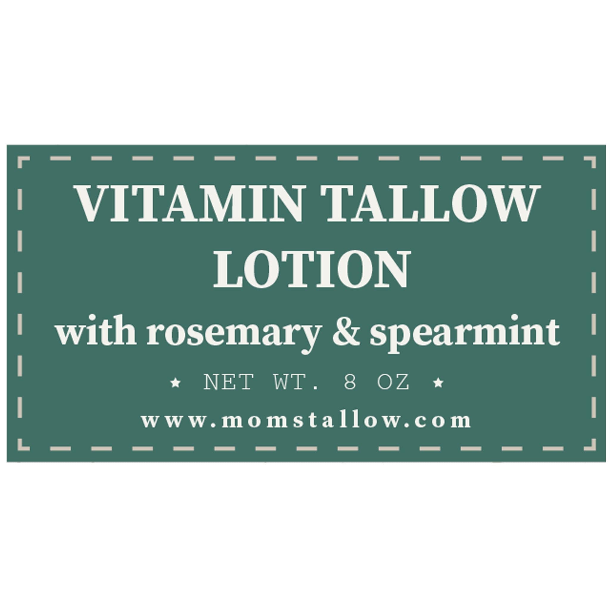Vitamin Tallow Lotion (8 oz)