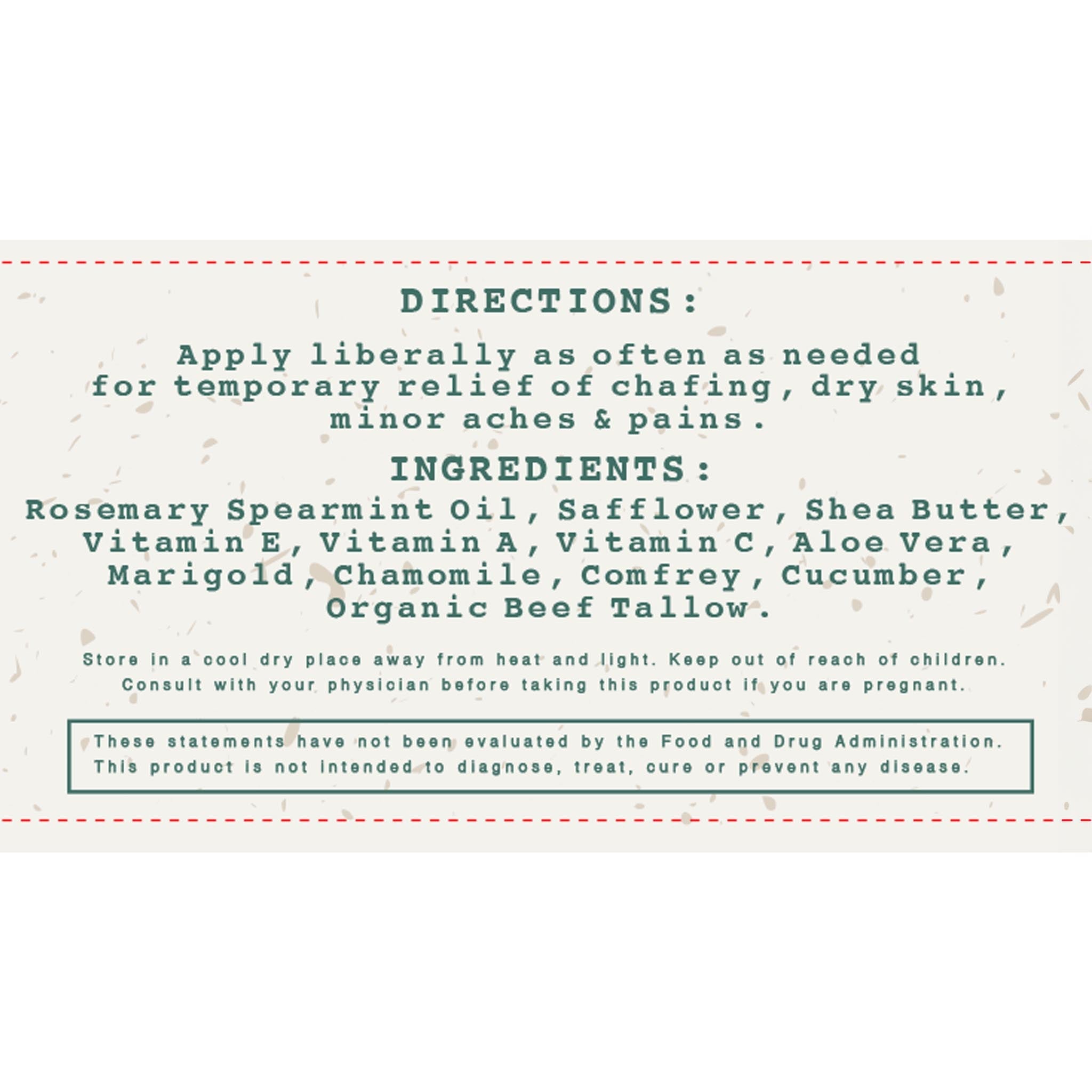 Vitamin Tallow Lotion (8 oz)