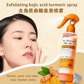 Exfoliating Turmeric Spray Body and Face Peel Spray Soothing Moisturizing Skin 200ml Exfoliating Kojic Acid Turmeric Spray