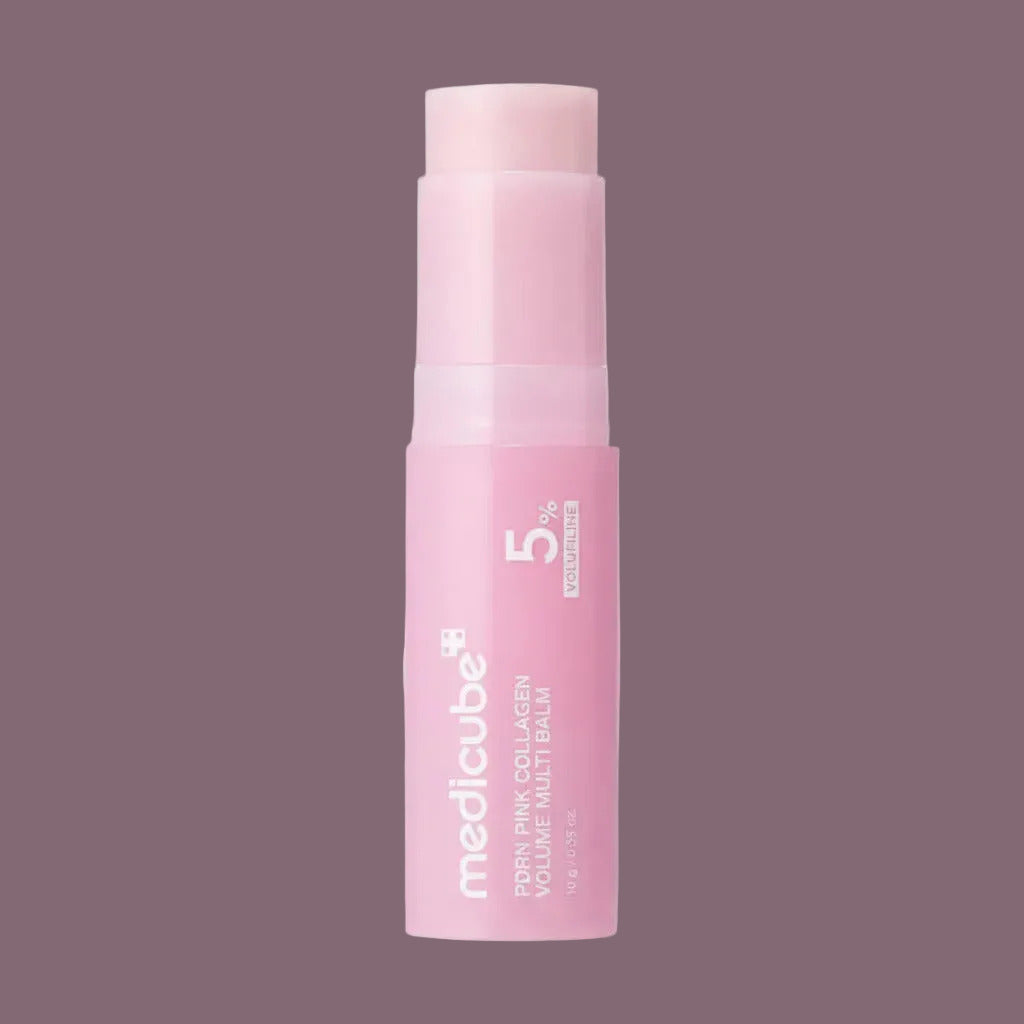 Pink Kavira product with a swatch on a white background
