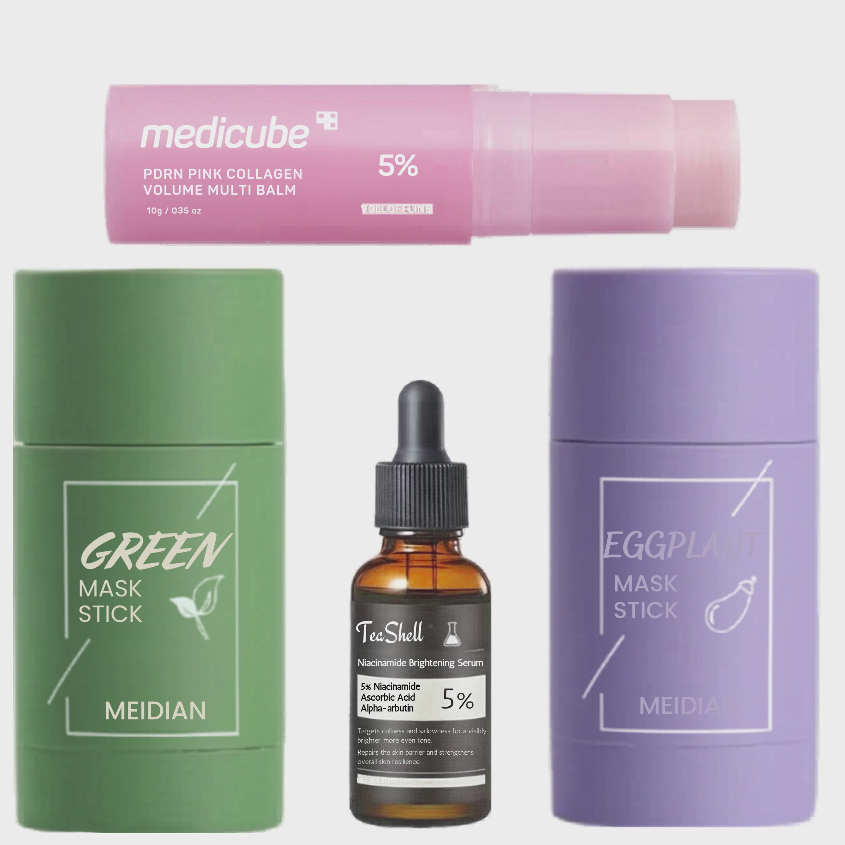 Ultimate Radiant Skin Care Bundle Set – Deep Cleansing, Acne Control, Hydration, Brightening & Anti-Blackhead Complete Beauty Kit