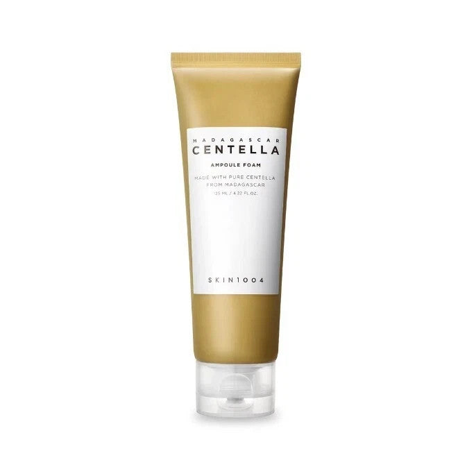 Tube of Madagascan Centella Ampoule Foam on a white background