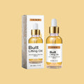 Butt Lifting Oil bottles with packaging on a white background